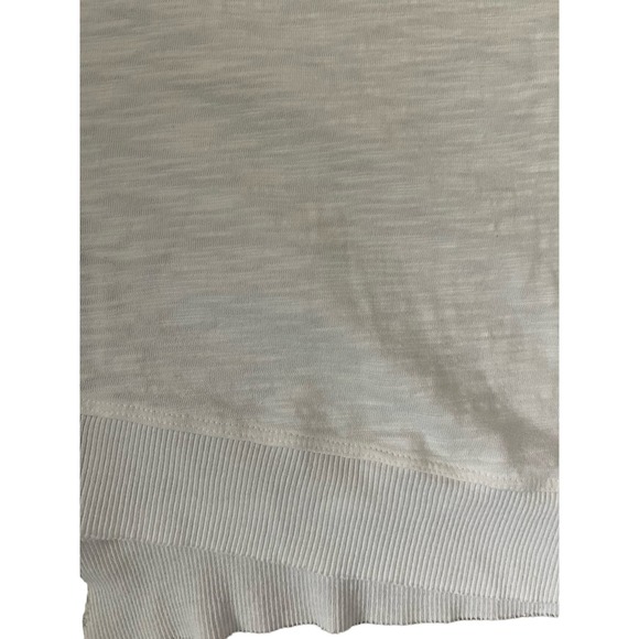 Dylan White Slub Lightweight Cotton Tie Back Tank Size Medium - Picture 7 of 11